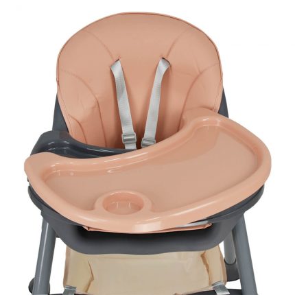 Καρέκλα Φαγητού Cozy 2 in 1 Peach 897-185, Bebe Stars