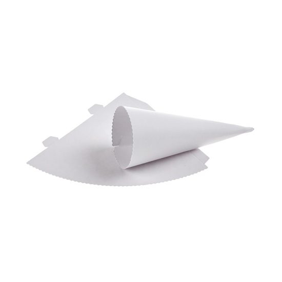 Χωνάκι Μονόχρωμο Εκρού (20cm) ΝΚ357