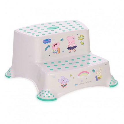 Lorelli Διπλό Βοηθητικό Σκαλοπατάκι Μπάνιου Piggy Nordic White 10130920519