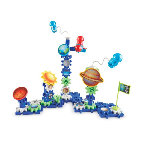 Εκπαιδευτικό Παιχνίδι STEM Gears! Gears! Gears! Διάστημα με γρανάζια 77τμχ Space Explorers 390.024#  4+ - Learning Resources