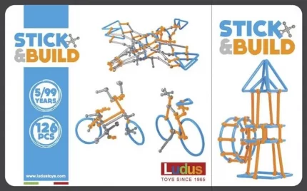 Παιχνίδι Κατασκευών Stick n Build 135.024 5+ - Ludus toys