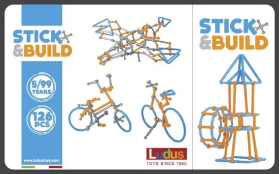 Παιχνίδι Κατασκευών Stick n Build 135.024 5+ - Ludus toys