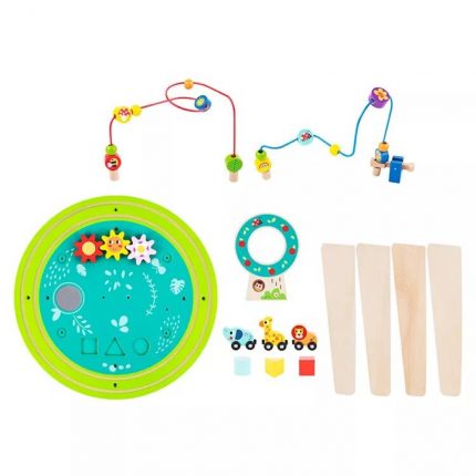 Ξύλινο Τραπέζι Δραστηριοτήτων 7τμχ TH712 Activity Table 6972633373698 - Tooky Toy