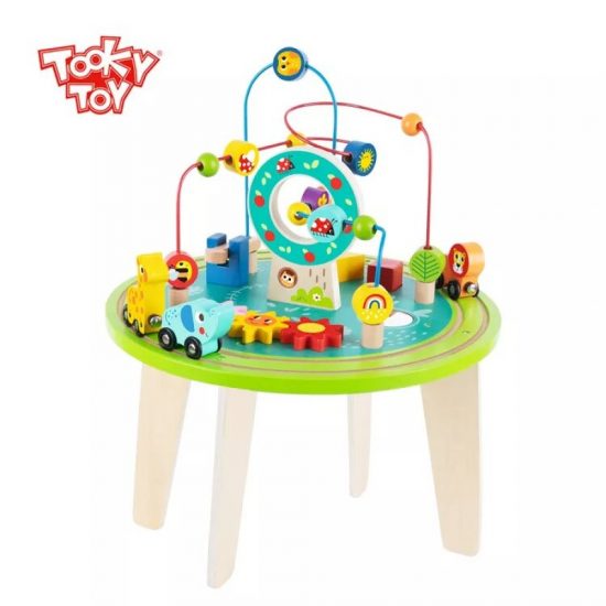 Ξύλινο Τραπέζι Δραστηριοτήτων 7τμχ TH712 Activity Table 6972633373698# - Tooky Toy