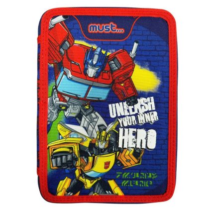 Κασετίνα Διπλή Γεμάτη Transformers Unlease Your Inner Hero Must (15x21x5εκ) 5205698603914