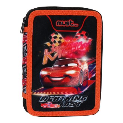 Κασετίνα Διπλή Γεμάτη Disney Cars Lighting Fast Must (15x21x5εκ) 5205698588785