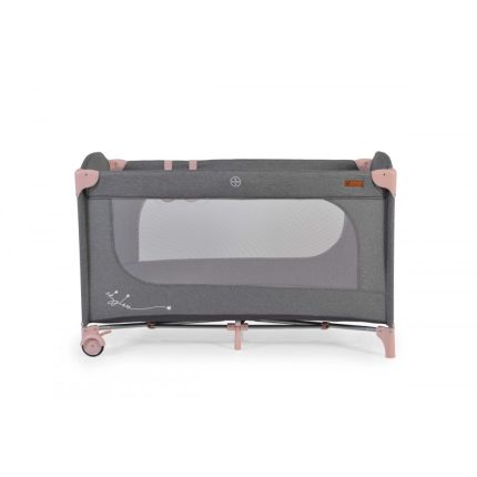 Cangaroo Παρκοκρέβατο 1 Επιπέδου Baby Travel Cot Skyglow Pink 3800146248918