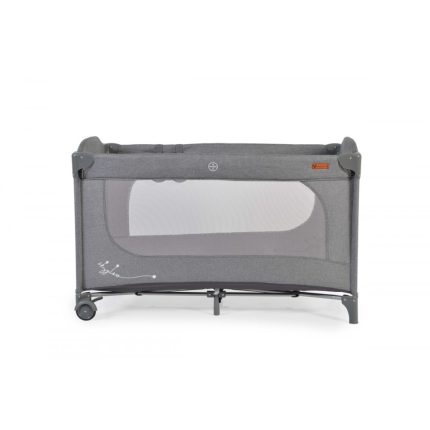 Cangaroo Παρκοκρέβατο 1 Επιπέδου Baby Travel Cot Skyglow Grey 3800146248901