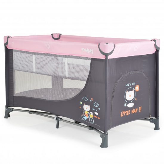 Moni Παρκοκρέβατο 2 Επιπέδων Tommy Pink 3800146249380