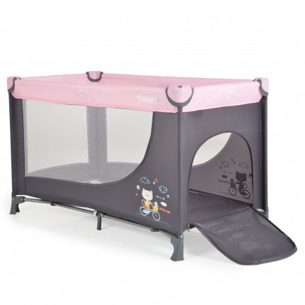 Moni Παρκοκρέβατο 2 Επιπέδων Tommy Pink 3800146249380