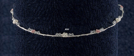 Ασημένια Στέφανα Γάμου Silver 925 | STS830 Georgiou