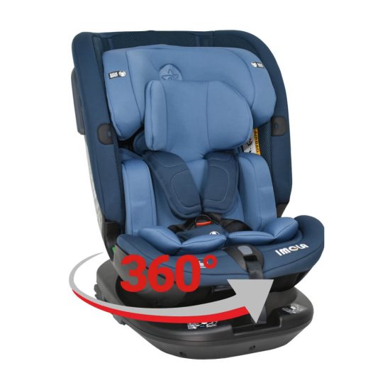 Κάθισμα Αυτοκινήτου Imola Isofix i-Size 360° Marine Blue 0-36kg 923-184, Bebe Stars