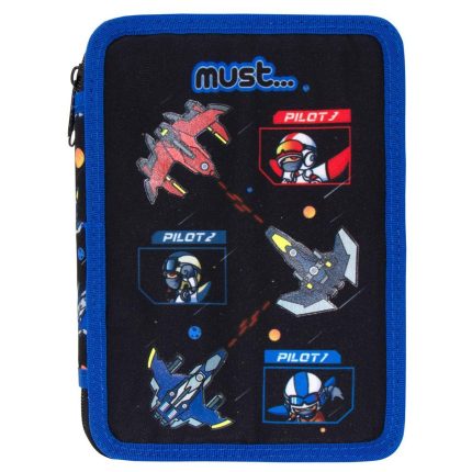 Κασετίνα Διπλή Γεμάτη Space Battle Must (15x21x5εκ) 5205698603273