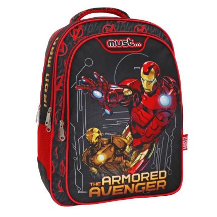 Σχολική Τσάντα Πλάτης Δημοτικού Avengers Iron Man 3 Θήκες Must (32x18x43εκ) 5205698583711