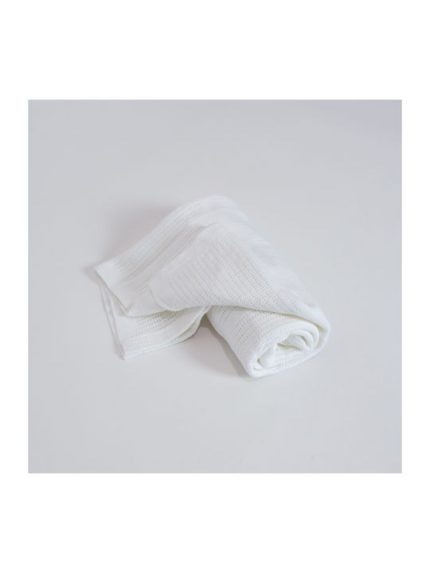 Lorelli Κουβέρτα Αγκαλιάς (75x100cm) Cotton White 10340112001