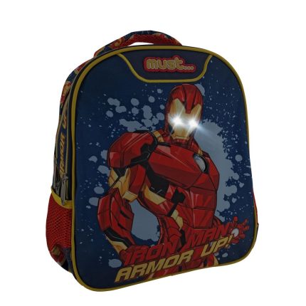 Σχολική Τσάντα Πλάτης Νηπίου Avengers Iron Man Armor Up Must 2 Θήκες (27x10x31εκ) 5205698583773