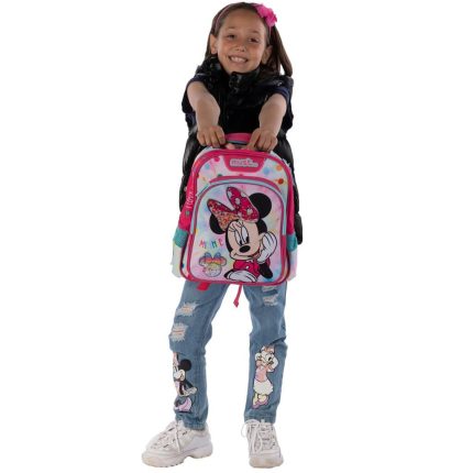 Σχολική Τσάντα Πλάτης Νηπίου Disney Minnie Mouse I Love Rainbow Must 2 Θήκες (27x10x31εκ) 55205698585630