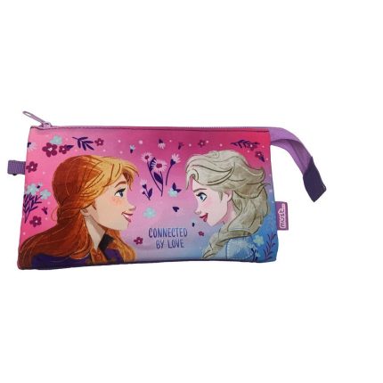 Κασετίνα Φλατ με Φερμουάρ 3 Θήκες Disney Frozen 2 Connected By Love Must (22,5x11,5εκ) 5205698603778