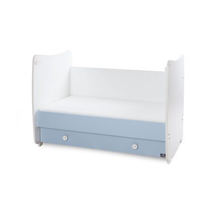 Lorelli Κρεβάτι Dream 60*120 Μετατρεπόμενο White & Baby Blue 10150420039A