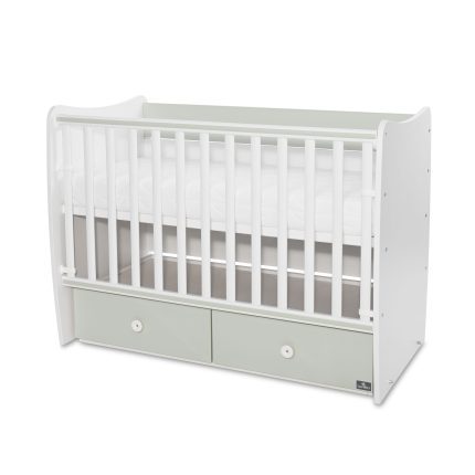 Lorelli Κρεβάτι MATRIX NEW 60x120 White & Milky Green 10150490040A