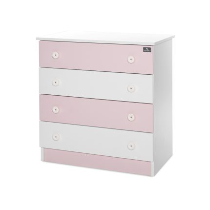 Lorelli Συρταριέρα Dresser White & Orchid Pink 10170070038A