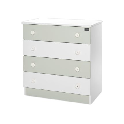 Lorelli Συρταριέρα Dresser White & Milky Green 10170070040A