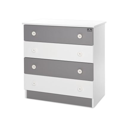 Lorelli Συρταριέρα Dresser White & Stone Grey 10170070041A