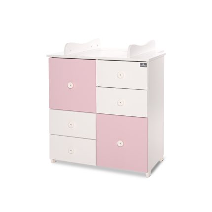 Lorelli Συρταριέρα Cupboard White & Orchid Pink 10170110038A