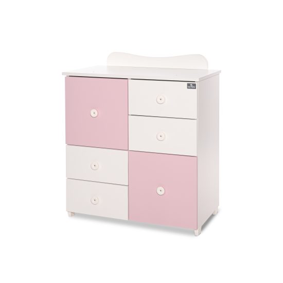 Lorelli Συρταριέρα Cupboard White & Orchid Pink 10170110038A
