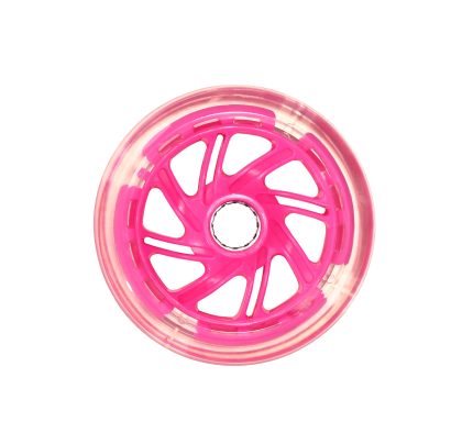 Lorelli Μπροστινή Ρόδα Ανταλλακτικό Για Πατίνι Rapid Pink Flower 1τμχ 120/28mm  10380080001