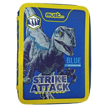 Κασετίνα Διπλή Γεμάτη Jurassic Strike Attack Must (15x21x5εκ) 5205698603976