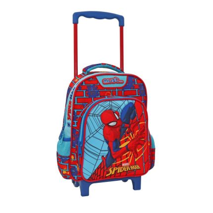 Σχολική Τσάντα Τρόλεϊ Νηπίου Spiderman On The Wall Must (27x10x31εκ) 5205698587467