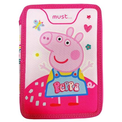 Κασετίνα Διπλή Γεμάτη Peppa Pig Must (15x21x5εκ) 5205698588501