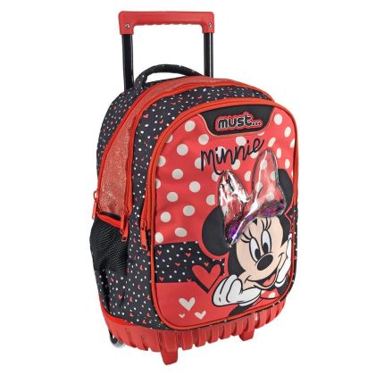 Σχολική Τσάντα Τρόλεϊ Δημοτικού 3 Θήκες Disney Minnie Mouse Must (34x20x44εκ) 5205698588341