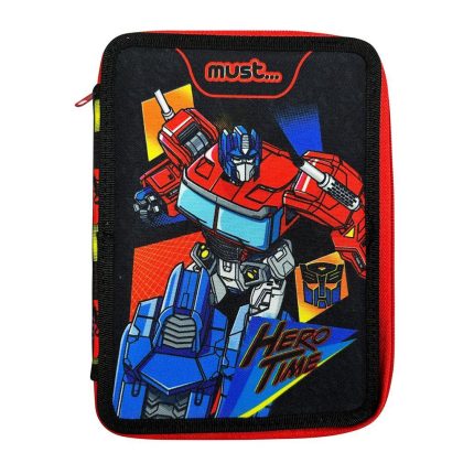 Κασετίνα Διπλή Γεμάτη Transformers Hero Must (15x21x5εκ) 5205698603891