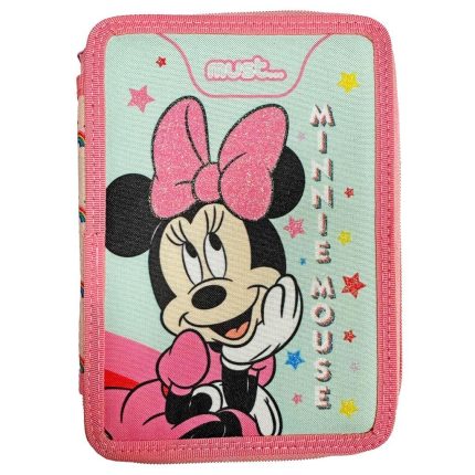 Κασετίνα Διπλή Γεμάτη Disney Minnie Mοuse Must (15x21x5εκ) 5205698603853 #