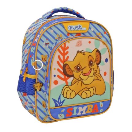 Σχολική Τσάντα Πλάτης Νηπίου Disney Lion King Simba Must 2 Θήκες (27x10x31εκ) 5205698585586