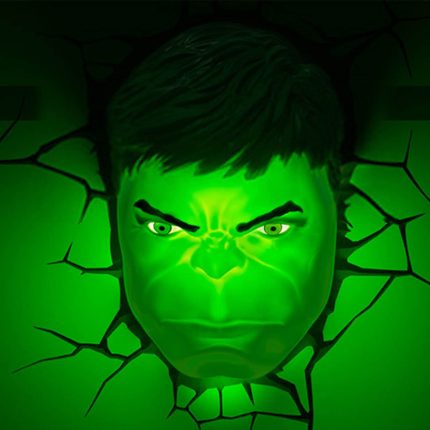 The Source Hulk Face 3D Deco Light 8+