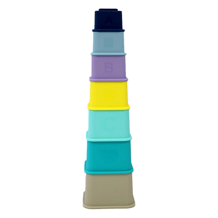 Bbluv Stack – Στοιβαζόμενοι Κύβοι Σιλικόνης 3m+ Bbluv Stack – Στοιβαζόμενοι Κύβοι Σιλικόνης 3m+