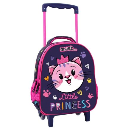 Σχολική Τσάντα Τρόλεϊ Νηπίου Little Princess Cat Must (27x10x31εκ) 5205698599934