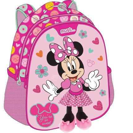 Σχολική Τσάντα Πλάτης Νηπίου Disney Minnie Mouse You Are So Sweet 2 Θήκες (26x10x32εκ) 5205698584275