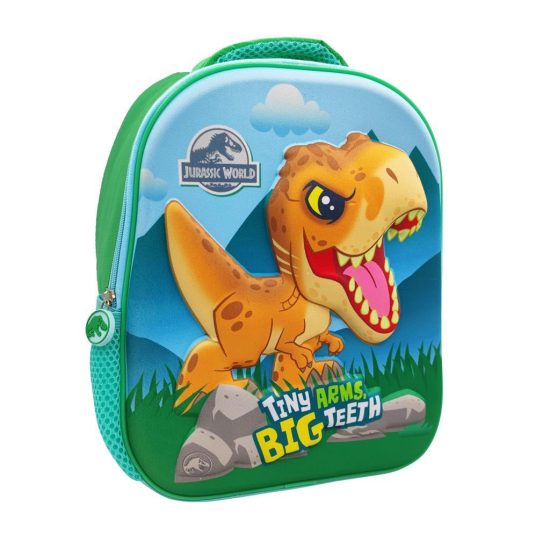 Σχολική Τσάντα Πλάτης Νηπίου Jurassic Tiny Arms Big Teeth 1 Θήκη (26x10x32εκ) 5205698590450