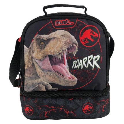 Τσαντάκι Φαγητού Ισοθερμικό Jurassic T-Rex Roarrr Must (24x12x20εκ) 5205698587764