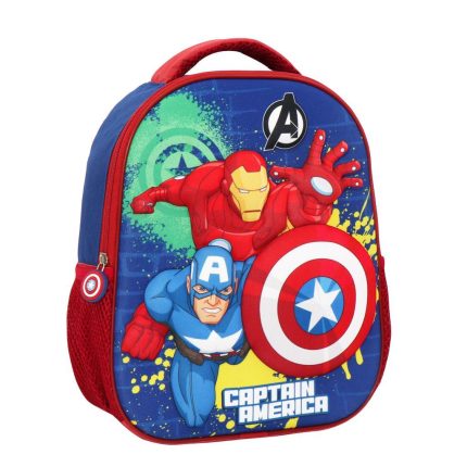 Σχολική Τσάντα Πλάτης Νηπίου Avengers Captain America 1 Θήκη (26x10x32εκ) 5205698590436
