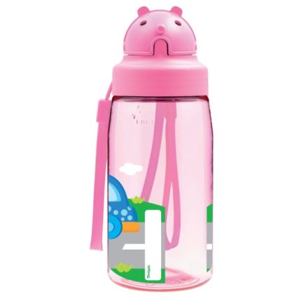 Παγούρι Αμαξάκια Tritan 450ml - Πώμα OBY - Free BPA || Laken