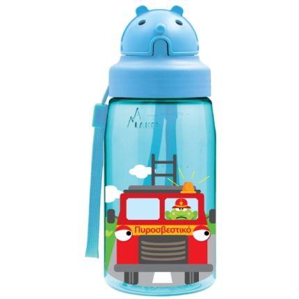 Παγούρι Οχήματα Tritan 450ml - Πώμα OBY - Free BPA || Laken