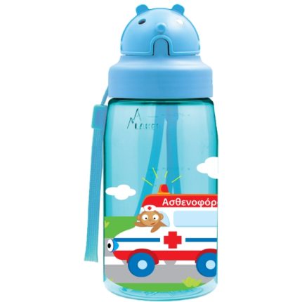 Παγούρι Οχήματα Tritan 450ml - Πώμα OBY - Free BPA || Laken
