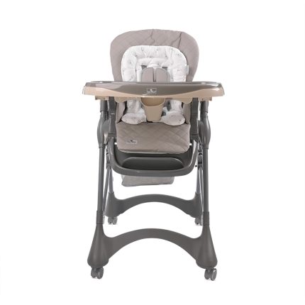 Lorelli Καρεκλάκι Φαγητού Bellissimo Almond Beige PU Leather 6m+ 10100512324