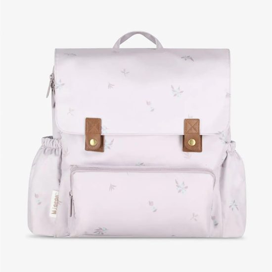 Τσάντα Πλάτης Νηπίου Backpack Lilac Flowers (28x31cm) - Minene