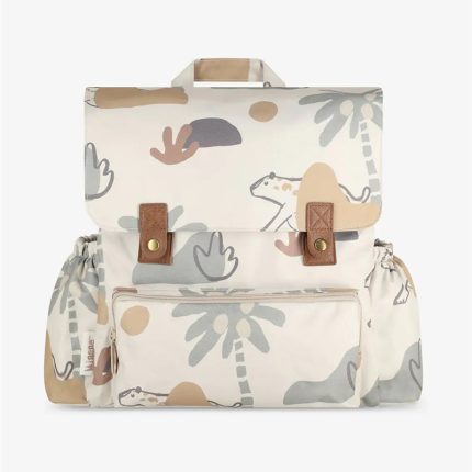 Τσάντα Πλάτης Νηπίου Backpack Beige Zoo (28x31cm) - Minene